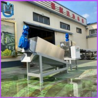 Máquina Automática de Prensado de Tornillos, Deshidratador de Lodos, Equipo de Deshidratación para Mataderos/Industria Alimentaria/Deshidratación de Lodos