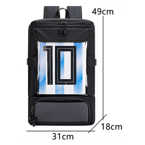 New Design Large Capacity <strong>Outdoor</strong> Sports Waterproof <strong>Basketball</strong> Backpack with Transparent Compartment and <strong>Shoe</strong> Compartment - Product Image 2