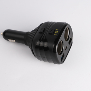 Precio de fábrica Cargador de coche 2Puerto <span class=keywords><strong>USB</strong></span> Adaptador de enchufe activo Carga de teléfono móvil universal rápida Tipo de encendedor de cigarrillos - Product Image 3