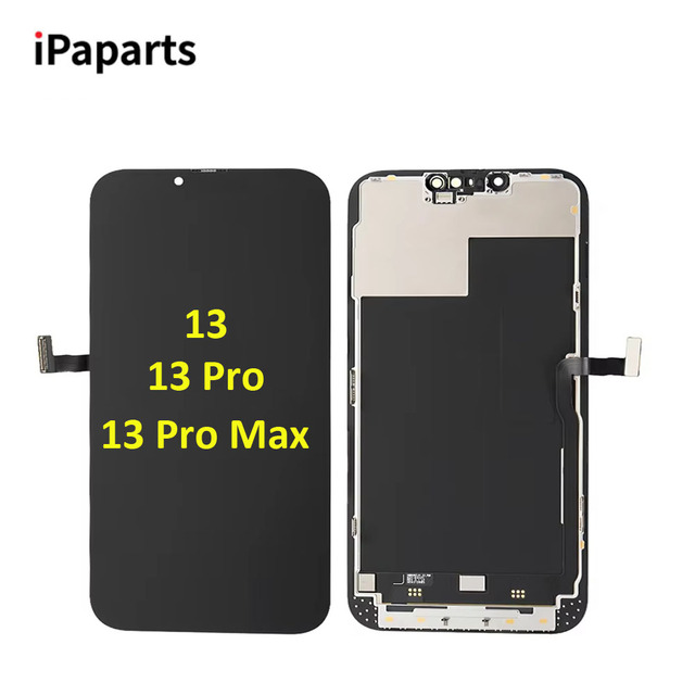 OLED LCD Display for 13 Pro Max 1-Year Warranty LCD Original Change Glass Screen Digitizer 6.7-inch Black Mobile Phone