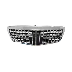 Accessoires Auto Grille pour Mercedes Benz 2014-2020 W221/W222/W223 <span class=keywords><strong>Sprinter</strong></span> Modification Diamond <span class=keywords><strong>AMG</strong></span> Grille de pare-chocs avant - Product Image 3