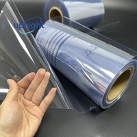 Feuille de PVC rigide transparente sur mesure, excellente résistance à la déchirure, pour modèles.