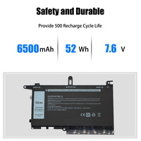 Baterai digital standar NF2MW Baterai UNTUK Dell Latitude 7400 2-in-1 E7260 E7270 7260 52Wh PC baterai laptop