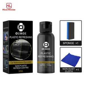 Vernis pour tableau de bord de voiture, pièces en plastique, rénovation, propre, intérieur du tableau de bord, vernis anti-poussière, détergent