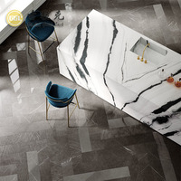 Chine panda blanc marbre livre de dalle escalier intérieur marches carreaux assortis