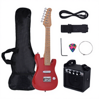 Kit de guitare électrique pour enfants débutants, taille mini, instrument de musique avec amplificateur et accessoires pour enfants
