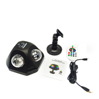 Luz de Fiesta con Control Remoto, Pirámide, RGB LED, Láser, Bola Mágica, Luz de Discoteca para Club, Bar, Hogar, Cumpleaños, Navidad