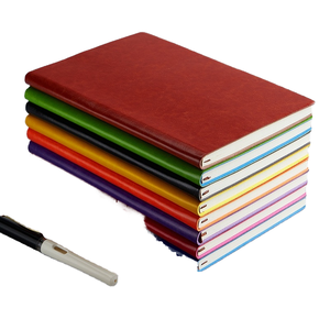 Biểu Tượng Tùy Chỉnh Kinh Doanh Máy Tính Xách Tay PU Da Mềm <span class=keywords><strong>A4</strong></span> Xoắn Ốc Tổ Chức Cho Các Trường Học Sử Dụng Bù Đắp Giấy Có Sẵn Cho In Ấn Tạp Chí - Product Image 4