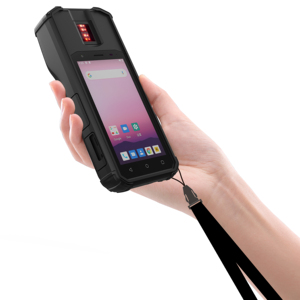 Android de mano de 5 pulgadas con sensor de huellas dactilares para número de identificación nacional y registro de tarjeta SIM móvil - Product Image 5