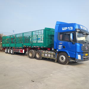 Semirremolque de Acero de 3 Ejes, 5-10T, 9.5*2.5*3.5, Origen Shandong, para Frutas y Verduras en Argelia - Product Image 3