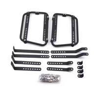 Accessoires moto 38l Boîte latérale noire étanche en alliage d'aluminium de haute qualité pour moteur