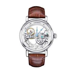 Đồng hồ đeo tay cơ khí hoàn toàn tự động thời trang hai mặt rỗng Đồng hồ đeo tay nam Đồng hồ sang trọng dành cho nam Đồng hồ đeo tay nam - Product Image 3