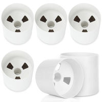 Coupelles de golf en plastique ABS en gros avec 3 trous de drainage, coupelles de putting durables, coupelles d'entraînement de golf sur mesure