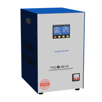 Régulateurs/Stabilisateurs de tension monophasés YILONG 8KVA 220V, régulateur automatique haute stabilité, type servo, puissance de charge lourde AVR