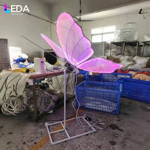 LEDA impresionante mariposa Decoración Luz boda fiesta pasillo luz control remoto Ideal para decoración de fiesta - Product Image 5