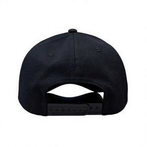 Gorra de Béisbol con Cuerda, Fabricada en Vietnam, Logotipo Personalizable, 5 Paneles, Visera Precurvada, Color Negro Sólido, para Uso Casual al Aire Libre para Adultos - Product Image 4