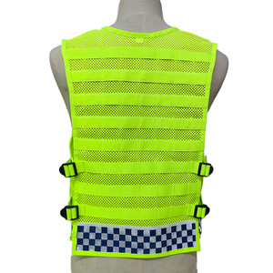 Gilet tactique réfléchissant léger et respirant pour patrouille <span class=keywords><strong>de</strong></span> sécurité et service <span class=keywords><strong>de</strong></span> <span class=keywords><strong>circulation</strong></span> - Product Image 5