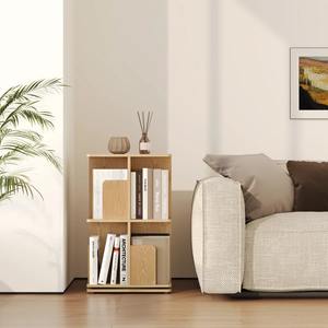 ขายส่ง 360 °   ชั้นวางหนังสือหมุนได้ 2 ชั้น ขนาดเล็ก สำหรับพื้นที่จำกัด - Product Image 6
