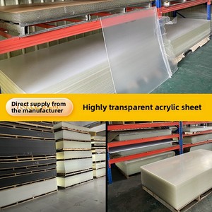 Nguồn Nhà Máy Cao Trong Suốt Acrylic Cho Plexiglas Tấm Bán Buôn Tùy Chỉnh Uốn Khắc Laser Dịch Vụ Chế Biến - Product Image 4