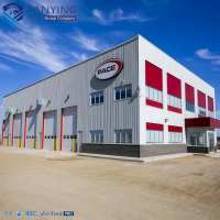Almacén de Estructura de Acero Prefabricado Personalizado para Proyectos de Campo en Canadá y Taller Integrado para Plantas Industriales Ligeras
