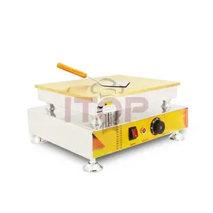 single head souffle machine snack baking equipment Dorayaki pancake baker commercial waffle cup cake making machine