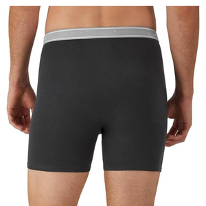 Calzoncillos Bóxer de Algodón para Hombre, Antiarrugas, Transpirables, de Bambú, en Caja, Cómodos - Product Image 5