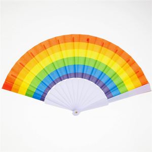Christmas Customizable Logo Handmade Plastic Fan Eco-Friendly Classic Business <b>Gift</b> DIY Creative Design - Product Image 5