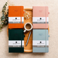 Best-seller 2027 - Agenda annuel A5 personnalisable - Carnet relié rigide - Cadeau pour étudiants et adolescents