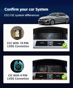 Radio para Auto con CarPlay para BMW E60 E61 E62 E63 E90 E91 E92 2005-2012, Reproductor de DVD, GPS, Pantalla de Navegación con Video, Venta al Por Mayor - Product Image 2