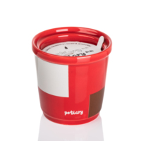 Bougies parfumées en céramique de style nordique uniques, pots en céramique personnalisés de luxe en gros