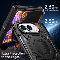 Coque de protection 2-en-1 avec support pliable et magnétique pour iPhone Duo