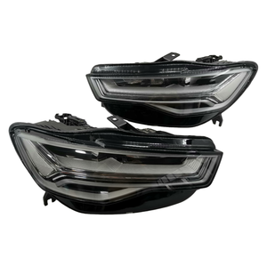 Para Audi A6 LED faro montaje 2012-2015 A6L C7PA S6 RS6 izquierda y derecha Original completo LED faro LED DRL - Product Image 4