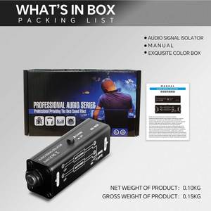 Aislador de Señal de <span class=keywords><strong>Audio</strong></span> BHA BD-BOX, Mezclador con Interfaz de 6.35mm, Etapa Pasiva de Cancelación de Ruido, 12 Años de Garantía, Precio de Fábrica al por Mayor, OEM, CE, FCC - Product Image 6