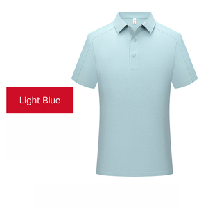 Polos de sport en polyester respirant imprimés de logo personnalisé, uniformes coupe sèche pour hommes - Product Image 5