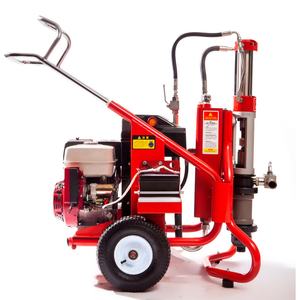 رشاش طلاء F450E بدون هواء لرش المعجون والطلاء السميك المقاوم للحريق، رشاش بخزان كبير لمعدات رش الملاط - Product Image 4