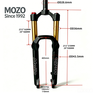 <span class=keywords><strong>Forcella</strong></span> Ammortizzata MTB MOZO <span class=keywords><strong>36</strong></span> Gold con Tubo Interno 27.5/29 Pollici, Escursione 160mm, Sospensione ad Aria Idraulica, Disponibile OEM/ODM - Product Image 6