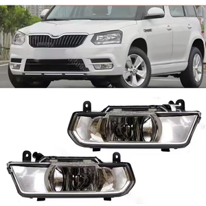 <span class=keywords><strong>Skoda</strong></span> <span class=keywords><strong>Yeti</strong></span> 2014-2017 <span class=keywords><strong>accessori</strong></span> Auto in plastica resistente fendinebbia anteriore faro di marcia nuova condizione luci di guida - Product Image 1