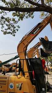 รถขุดมือสองและรถตักดินยี่ห้อดังของจีน SANY SY75C รถขุดขนาดเล็ก 7.5 ตัน พร้อมใบรับรองมาตรฐาน CE - Product Image 4