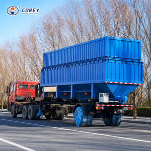 Silo à ciment mobile modulaire portable COREY de 50/100/150/200/300/400/500 tonnes, silo à ciment horizontal de grande capacité - Product Image 3
