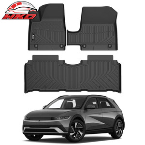 Tapis de sol en TPE et tapis de coffre 3D moulés, imperméables, compatibles avec Hyundai Ioniq 5 2025-2026 avec console fixe - Product Image 1
