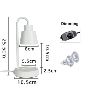 Lámpara Eléctrica Calentadora de Cera para Aromaterapia, Lámpara de Mesa Decorativa para <span class=keywords><strong>Dormitorio</strong></span>, Quemador de Velas Perfumadas, Venta al por Mayor - Product Image 3