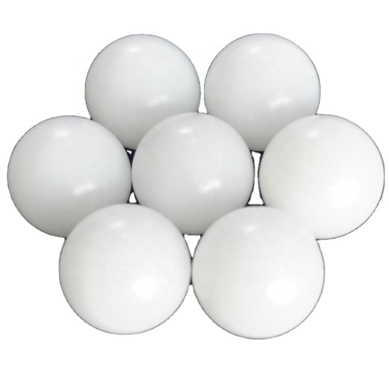 Белые твердые пластиковые шарики delrin 25 мм для переноса шариков