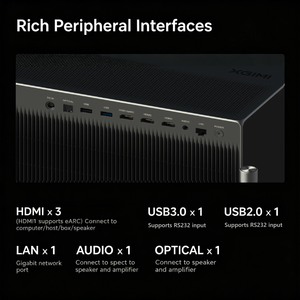 Projecteur laser pur RGB 4K XGIMI X50 Ultra Max 7000 ISO Lumens Haute luminosité Home Cinéma Android 13 WiFi 6 64 Go de stockage - Product Image 6