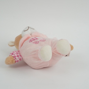 Orsacchiotto Dormiente con Campanello 26 CM, Peluche Super Morbido, Giocattolo per Neonati, Regalo di Compleanno Blu o Rosa - Product Image 6