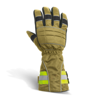 EN 659 Équipement de lutte contre les incendies Gants de pompier structuraux avec Nomex Kevlar ignifugé Gants de sécurité enduits de silicone à la paume