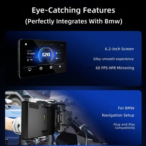 Navigation pour moto de 6,2 pouces, sans fil, CarPlay, Android Auto, <span class=keywords><strong>GPS</strong></span> pour <span class=keywords><strong>R1200GS</strong></span> R1250GS F800 F900 S1000XR 1024x600 - Product Image 3
