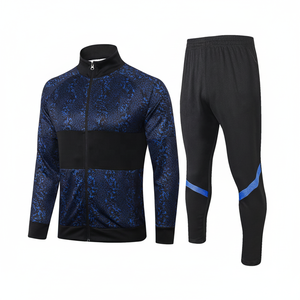 ชุดกีฬาผู้ชายแบบใหม่ ผ้าฝ้ายทุกขนาด ขายดี ทรงเข้ารูป คุณภาพสูง รับผลิตแบบ OEM - Product Image 1