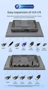 VINCANWO IPRO 산업용 패널 PC i7/i3 CPU가 장착 된 안드로이드 벽걸이 형 올인원 맞춤형 터치 스크린 컴퓨터