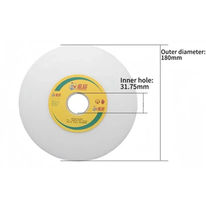 Wit Korund Cup Vorm Slijpwiel Slijtvast Aluminium Ontbramen Agent Siliciumcarbide Hars Metaalbinding Disc Patroon - Product Image 2