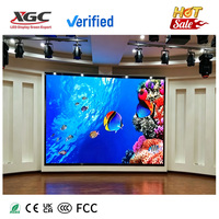Panel LED de Alta Definición P1.538 para Montaje Fijo en Interiores, 4K HDR10 de 12 Bits, 3840Hz, Blanco Cremoso, 2 Años de Garantía, para Salones de Banquetes y Bodas